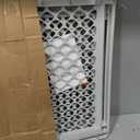 MYPET Universal Pet Gate: 26 - 42 Wide Dog Gate for Doorways with Pressure Fit or Swinging Door Hardware Mounting Types Included: 26" Tall; Gray
