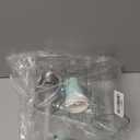 iDesign Mouthwash Dispenser Pump with Attached Paper Cup Holder Caddy, The Clarity Collection 6.25 x 3.5 x 9.25, Clear