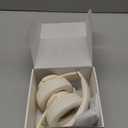 Picun B8 Bluetooth Headphones, 120H Playtime Headphone Wireless Bluetooth with 3 EQ Modes, Low Latency, Hands-Free Calls, Over Ear Headphones for Travel Home Office Cellphone PC Khaki White