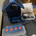Hummingbird Feeder with Camera Solar Powered-Blue