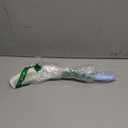 Curved Long Handle Comb for Disabled Individuals Ergonomic Reusable Hair Comb for Elderly Care Smooth Detangling Teeth for All Hair Types Blue and White Color