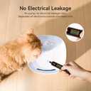 Cheerble Pumpless Cat Water Fountain, 2L/67oz Automatic Pet Fountain, Elfin E1 Lite Cat Fountain for Drinking, MagDrive™ Technology, Continuous Flow Mode, BPA-Free (Yellow, E1 Lite)