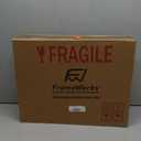 FrameWorks 12x16 mat to 8x12 Classic Wooden Picture Frames With Tempered Glass | Natural Oak | 6-Pack