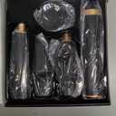 5 in 1 Hair Styler Curler & Air Dryer Brush, Low-Speed Negative Ionic Air Styler Drying, Multi Hair Styler, Professional Blow Dryer Brush for Curling Volumizing Straightening Styling (Black)