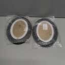 2 Pack Oval Picture Frame 5x7 Brown Oval Photo Frames 5 by 7 Wall Picture Frame for Home Decor, Photo Gallery