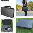 Accessories Kit for DJI Osmo Pocket 3 Creator Combo Case Magnetic Bracket Mount Selfie Stick Tripod Glass Screen Protector Suction Cup Chest Head Strap Backpack Clip Bundle for Pocket3 58E