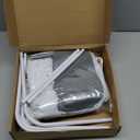 Zoratoo 2PC Cat Window Perch Cordless Foldable Cat Hammock Bed for Window with Metal Frame and Reversible Cover, Large Suction Cups Window Resting Seat for Indoor Cats (Cat Bed, L-2PC)