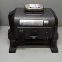 Ninja | Grill & Smoker | Outdoor Woodfire Pro XL | 4 in 1 Grill, BBQ Smoker, Air Fryer & Bake | Portable | Includes Built in Thermometer & 2 Woodfire Pellet Packs | Dark Grey | OG850