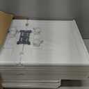 OlarHike 76QT Lockable Storage Bins with Lids - Folding Storage box with Doors and Wheels, Collapsible Plastic Bins for Closets, Office, Stackable Organizer and Containers, Gifts, 3 Pack Cubes