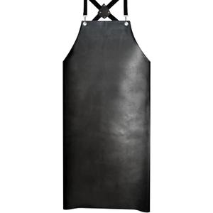 Dishwashing Apron, Waterproof & Adjustable PU Rubber Apron, Lightweight Crossed Back for Men, Women