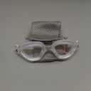 ZIONOR Swim Goggles, G1 SE Swimming Goggles Anti-Fog for Adult Men Women (One Size, A1-clear Lens Clear Frame)