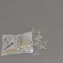 Zhanmai 12 Pairs Vampire Teeth Costume 4 Size Fake Fangs with 2 Tooth Pellets for Cosplay Props Halloween Party Accessories Masquerade Dentures Makeup Dress up Favors