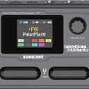 SONICAKE Pocket Master-Portable Multi Effects Pedal, 100+ Built-in Guitar/Bass/Acoustic Effects, Amp Modeling, IR Cabinets Simulation, Stereo OTG USB Audio Interface, Rechargeable Guitar Pedal (Black)