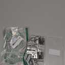 Flush Mount Bracket with Screws 6 Sets Hanging Buckle Kit, Interlocking Heavy Duty Photo Frame Hook, Furniture Connector for 100lb Picture Hangers Art Gallery Wall Mount Hardware, Stainless Steel (6)