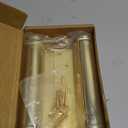 Hinge Outlet Adjustable Double Action Spring Hinge, Saloon, Swinging or Cafe Door Hinges - Highly Rust-Resistant, Self-Closing, Dual-Swing (6 Inch, Brass)