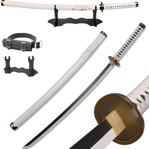 Forgemith Bamboo Anime Cosplay Swords:Kitetsu/Yama Enma/Trafalgar Law/Kozuki Oden/Edward Newgate,About 40.75/59 Inches,Anime Original Texture,For Role-Playing,Stage Performance And Gift