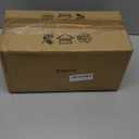 Set of 10 Small Lamp Shade Chandelier Shades Burlap Clip on Lamp Shade 3" x 6" x 5" Rustic Barrel Fabric Lampshade Cover for Table Chandelier Wall Lamp (White)