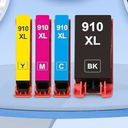 910XL Ink Cartridges for HP Printers Replacement for HP 910 Ink HP 910XL Ink Cartridges Combo Pack for HP 910 Work with OfficeJet Pro 8015e 8025e 8020e 8015 8020 8028e 8035e 8010e Printer(4 Pack)