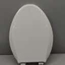 KOHLER K-7315-0 Quick-Release Elongated Toilet Seat White GRIP-TIGHT CACHET, 1