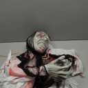 Joomer Animated Halloween Decorations, Life-Size Animatronic Hanging Ghost Scary, Faceless Grim Reaper Swing White Robe with Creepy Sound and Light for Indoor Outdoor Horror Decor