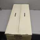 MBIGM Bullnose Non-Slip Stair Treads w/Reusable Adhesive 14 Pack 9.5" x 30" Wooden Steps Protection - TPU Backing with Steel Reinforcement - Anti-Slip Solution Basketweave Brown Non Slip Stair Tread