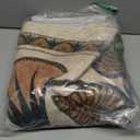 Zealude Egypt Floral Washable Area Rugs for Living Room 5x7 Boho Large Vintage Beige Bedroom Dining Room Rug,Non Slip Soft Throw Carpet for Entryway Kitchen Office Hardwood Playroom (5 x 7)