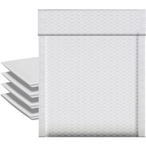 Ireer 5 Pack Extra Large Bubble Mailers 24 x 28" Poly Padded Envelopes Cushioned Mailing Envelopes Bubble Padded Mailers Self Adhesive Waterproof Shipping Bags for Business Gift Packaging