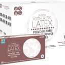 ASAP Thick High Risk Latex Powder Free Industrial Multi-Purpose Gloves, 12 inch Extended Cuff, Disposable, 14 mil, Dark Blue (XX-Large - Case of 500)