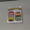 8 Color Professional Hair Trimmer/Clipper Guard Combs Guide Combs with Metal Clip Color Coded Cutting Guides/Combs - 1/16" to 1"(1.5-25mm) -Great for Hair Clippers/Trimmers Attachment