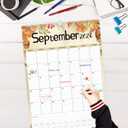 GuassLee Extra Large Wall Calendar 2026, 36"x 24" Jumbo Vertical Wall Planner 2026-2027 from January 2026 to June 2027,18 Months with Julian Dates and Notes for Office School Home Teacher Planning