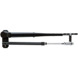 Marinco 33032A Wiper Arm, Black Stainless Steel Pantographic, 12"-17" Adjustable