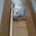 Industrial Wood Wall Clothes Hanging Rod,Iron Pipe Bracket Clothes Rod Garment Rack Commercial Clothing Display Rack (Color : Gold, Size : 100x29x16cm)