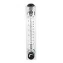 Flowmeters Adjustable Knob 0.5-5GPM 2-18LPM Water Flow Meter Panel Type Flowmeter