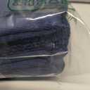 Navy Blue Bathroom Wash Cloths for Face Body & Showering, 4-Pack - Silver Infused 100% Organic Cotton Luxury Washcloths, 600 GSM, 12.9"x12.9" - Soft Thick Lint-Free Bath Wash Cloth Set