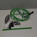 AQQA Aquarium Siphon Gravel Vacuum Fish Tank Cleaner kit,Stress Ball Python Water Changer,Extendable Length and Fixed On Fish Tank,Manually Water Changer Wash Sand L