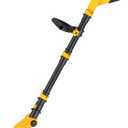 Houselife Cordless Weed Eater Compatible with Dewalt 20V Max Battery (No Battery) Lightweight String Trimmer & Weed Wacker with Auto Line Feed, 12" Cordless Weed Trimmer//Weedeaters for Lawn Garden (Yellow)