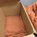 Bedsure Tufted Boho Comforter Set King Size - Terracotta Boho Bed Set, GentleSoft 3 Pieces Farmhouse Shabby Chic Embroidery Bedding, Gifts for Woman, Soft Jacquard King Comforter for All Seasons (27 - Terracotta - Elegant)