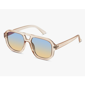 livho Trendy Polarized Square Aviator Sunglasses Women Men Square Eyewear Frame, Retro Sun Glasses for Women Men 2025 Shades