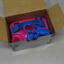 Nulink Electric Balloon Pump, Portable Electric Balloon Blower Machine Balloon Air Pump Dual Nozzle 110V 600W Balloon Inflator for Party Decorations (Rose red)