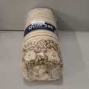 Drucon Quilt Set King Size, Yellow Brown Patchwork Pattern Summer Bedspread Bedding Set, 3 Pieces Soft Lightweight Plaid Coverlet with 2 Pillow Shams for All Season 104x90 Inch