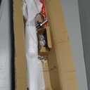 suermany Commercial Door Push Bar Panic Exit Device with Exterior Lever, 80cm/ 31.5” Stainless Steel Panic Bars for Exit Doors, Emergency Exit Panic Door Hardware for 31"-47" Wood Metal Door