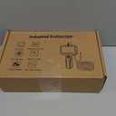 Dual Lens Endoscope Camera with Light, 1920P HD Industrial Borescope with 4.3" LCD, IP67 Waterproof Inspection Camera, 16.4FT Semi-Rigid Cable, 8 LED Lights 32GB Card, for Sewer Pipe Car Repair(Black)