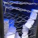 EUHOMY 45 Bottle Cooler Refrigerator, Small Fridge for Red, White and Champagne, 4.5 Cu.ft Mini Fridge with Adjust Temperature, Black