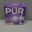 PUR Horizontal Faucet Mount Water Filtration System with Lead Reducing Filter for Cleaner, Filtered Tap Water, Lasts 100 Gallons, Sink Water Filter, Fits Most Kitchen or Bathroom Faucets, White