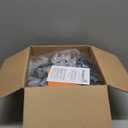 C9 LED Christmas Lights Outdoor, 68 Feet 100 LED Strawberry String Lights With 100 Spring Clamps, Waterproof Commercial Grade Extendable for Outside Roofline Patio Home Xmas Decoration, Warm White