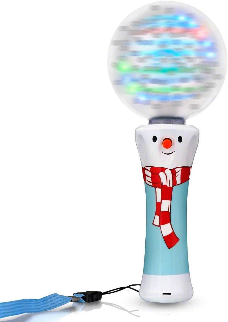 FlashingBlinkyLights Winter Wonderland Spinning Snowflake LED Light Up Wand