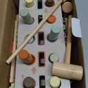 Joyreal Wooden Montessori Toys for 1 Year Old - Hammering Pounding Toy with Xylophone & Fishing Game - Educational Toddler Activities for 1 2 3 Year Old Christmas Birthday Gifts (Neutral)