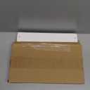 Segbeauty 12x6in Water Absorbing Stone Tray for Countertop, Fast Drying Stone Diatomaceous Earth Tray, Instant Drying Stone Tray for Kitchen Counter, Quick Dry Large Bathroom Counter Tray Soap Holder (White-gold)