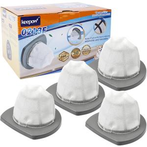 KEEPOW Featherweight Replacement Filters Compatible with Bissell Featherweight Stick Lightweight Bagless Vacuum 2033, 20331, 20333, 20336, 20339, 2033M (4-Pack)