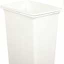 Knape & Vogt KV Door Mounted Waste Bin for Vanity 9qt White